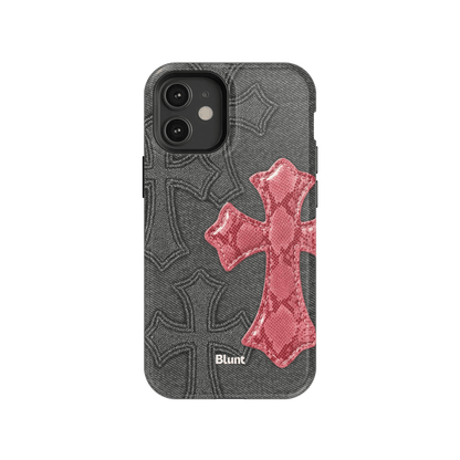 Pinkscale Cross iPhone Case - Blunt Cases