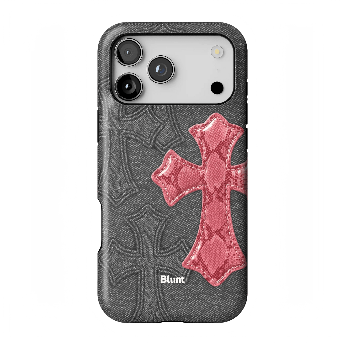 Pinkscale Cross iPhone Case - Blunt Cases