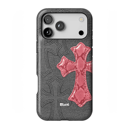 Pinkscale Cross iPhone Case - Blunt Cases