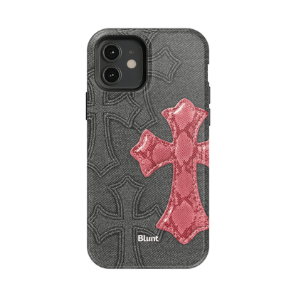 Pinkscale Cross iPhone Case - Blunt Cases