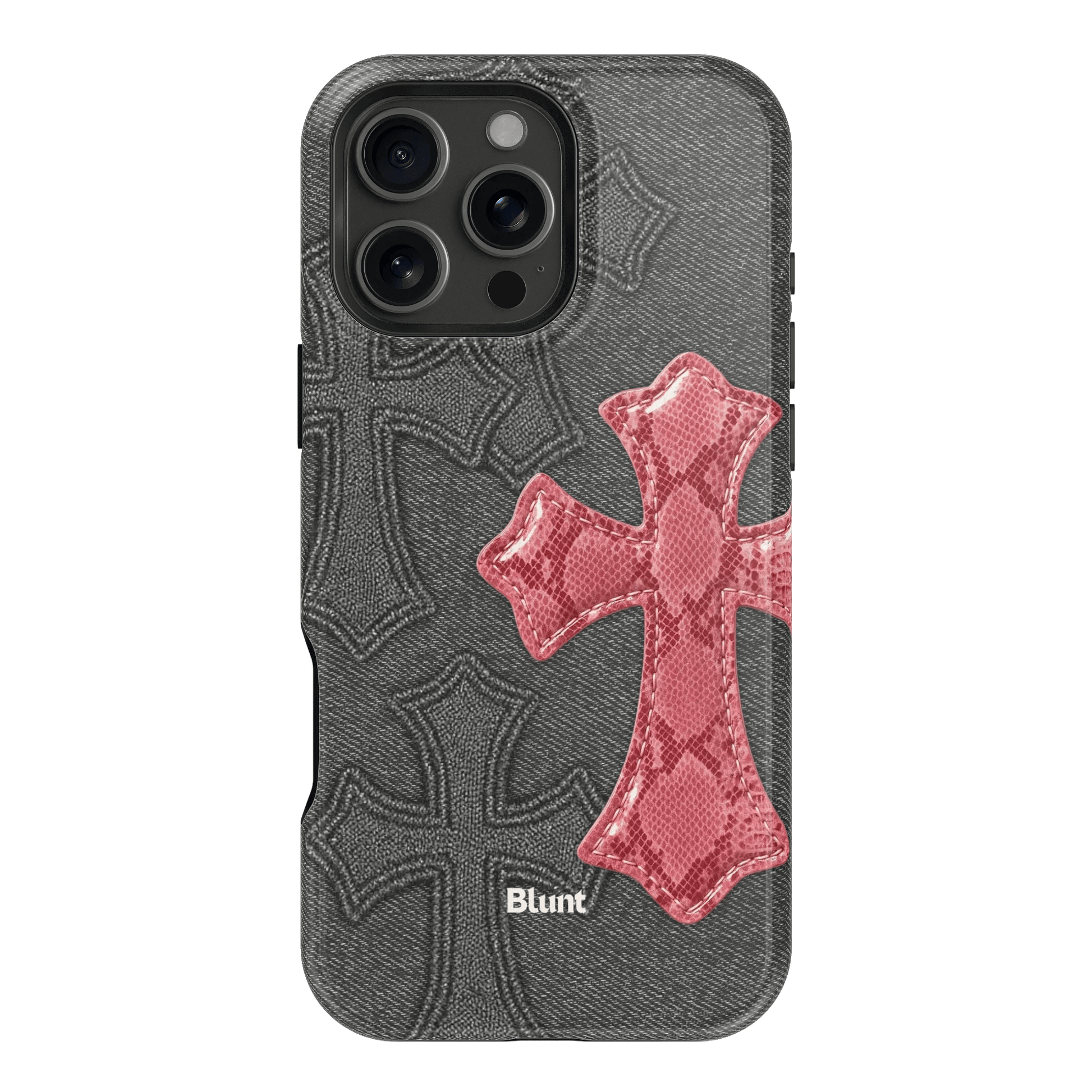Pinkscale Cross iPhone Case - Blunt Cases