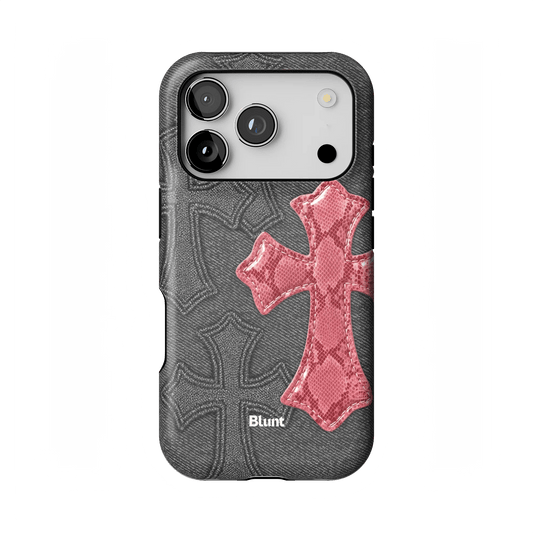 Pinkscale Cross iPhone Case - Blunt Cases