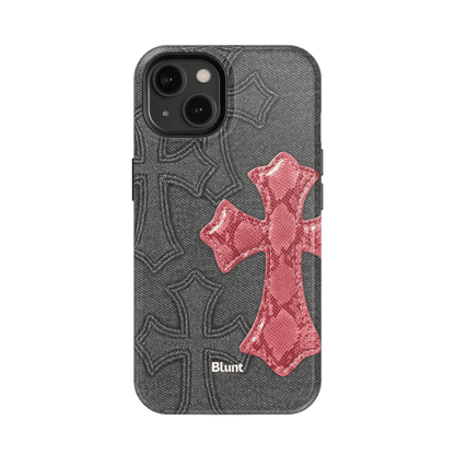 Pinkscale Cross iPhone Case - Blunt Cases