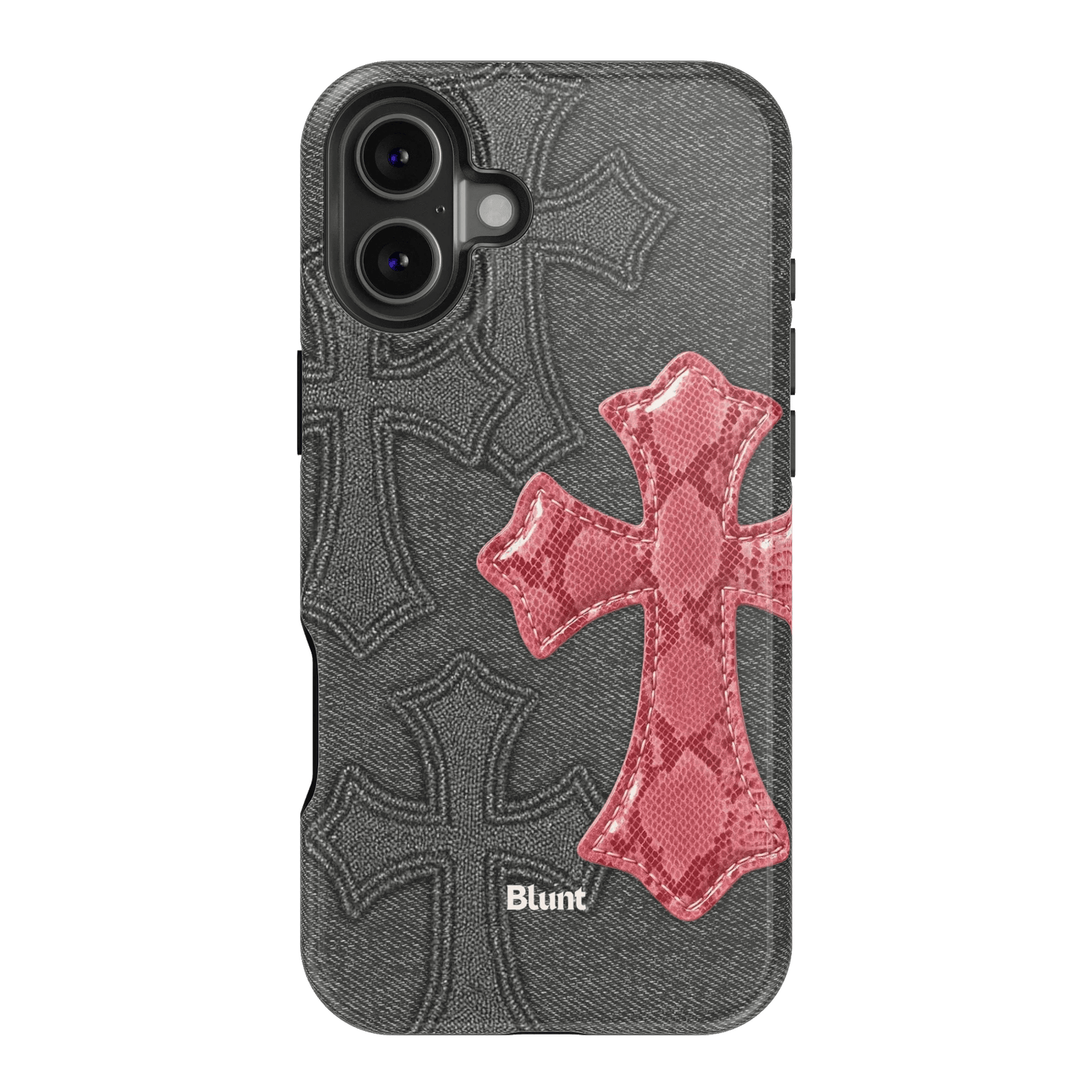 Pinkscale Cross iPhone Case - Blunt Cases
