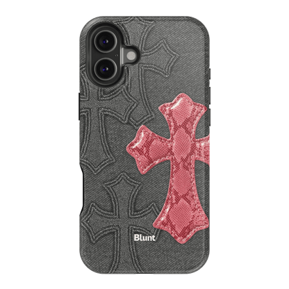 Pinkscale Cross iPhone Case - Blunt Cases