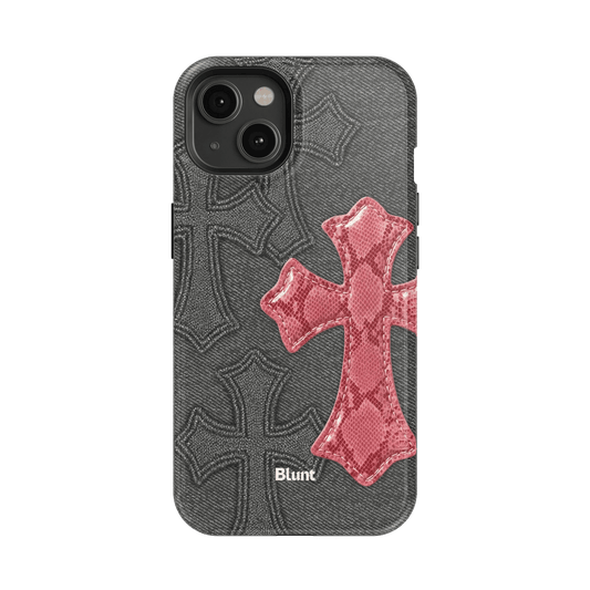 Pinkscale Cross iPhone Case - Blunt Cases