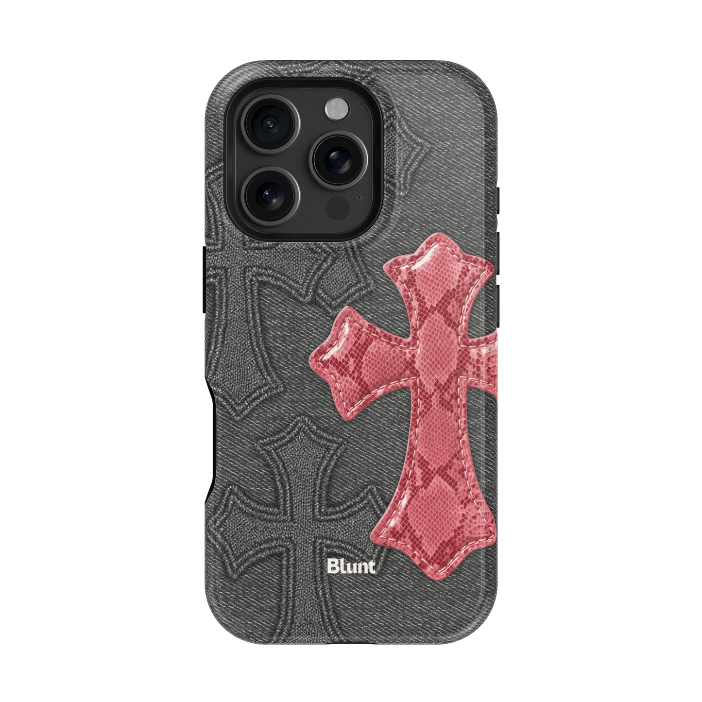 Pinkscale Cross iPhone Case - Blunt Cases