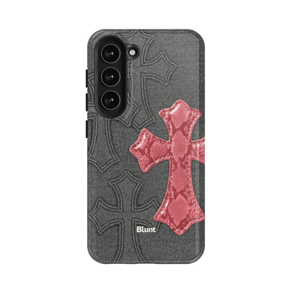 Pinkscale Cross Samsung Case - Blunt Cases