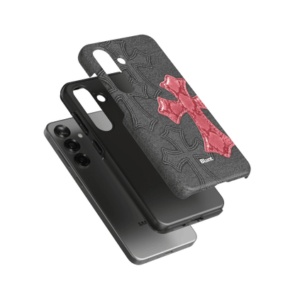 Pinkscale Cross Samsung Case - Blunt Cases