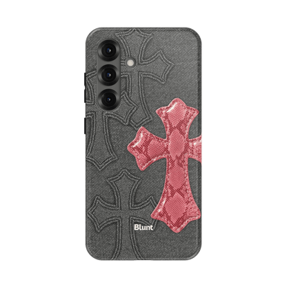 Pinkscale Cross Samsung Case - Blunt Cases