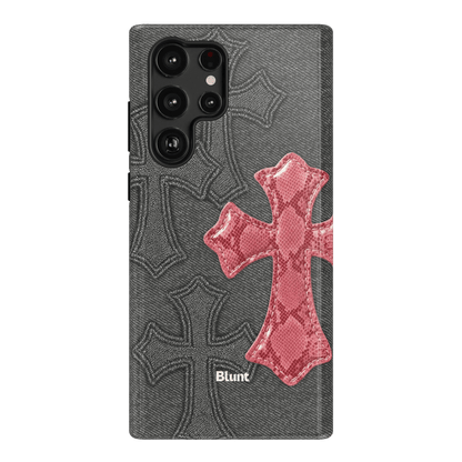 Pinkscale Cross Samsung Case - Blunt Cases