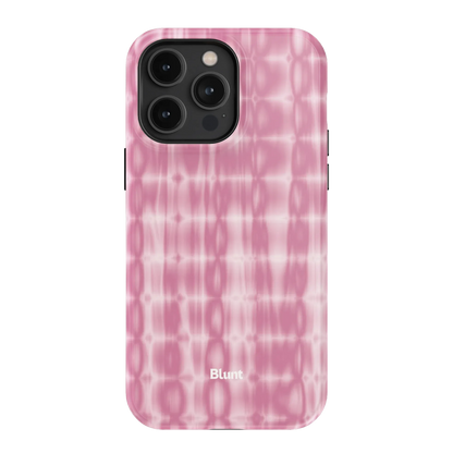 Pink Ripple iPhone Case