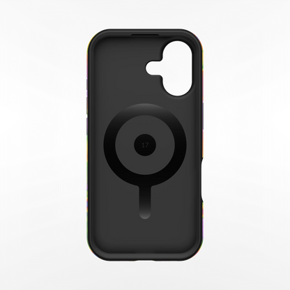 Neon Terrain iPhone Case