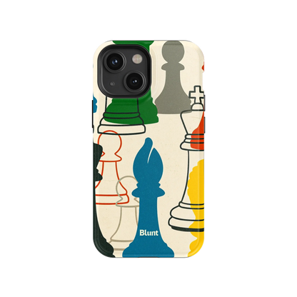 Checkmate Lines iPhone Case
