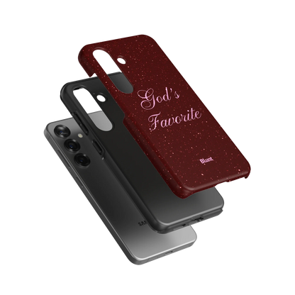 Gods Favorite Burgundy Samsung Case