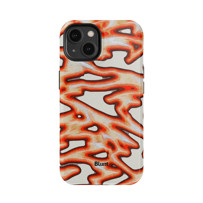 Molten Grid iPhone Case