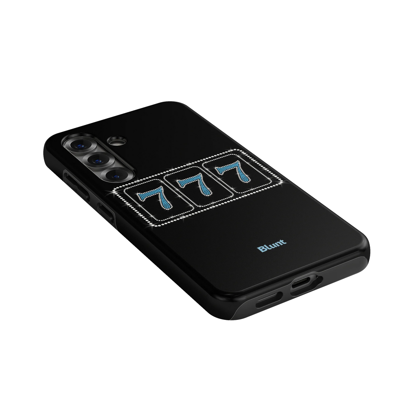 Blue Lucky 777 Samsung Case