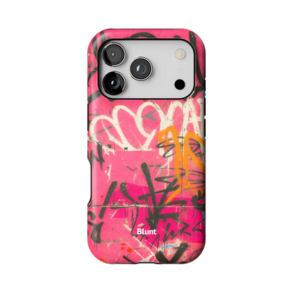 Heartbreaker Grafitti iPhone Case