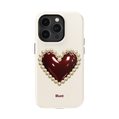 Maroon Muse iPhone Case