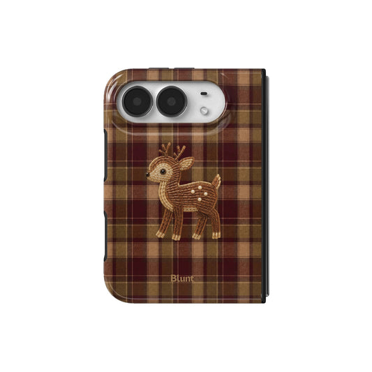 plaid-fawn-iphone-case iPhone 18 Duo case, view 2