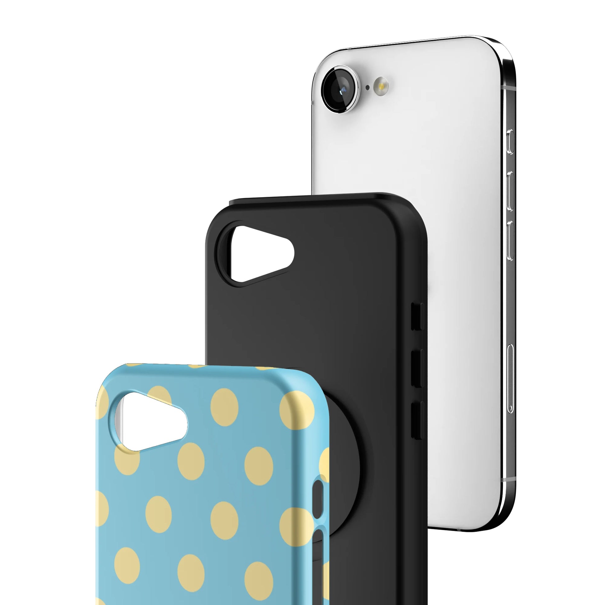 Blue-Butter-Polka-iphone-case-iPhone 17 E-3
