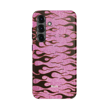 Fuchsia Heat Samsung Case