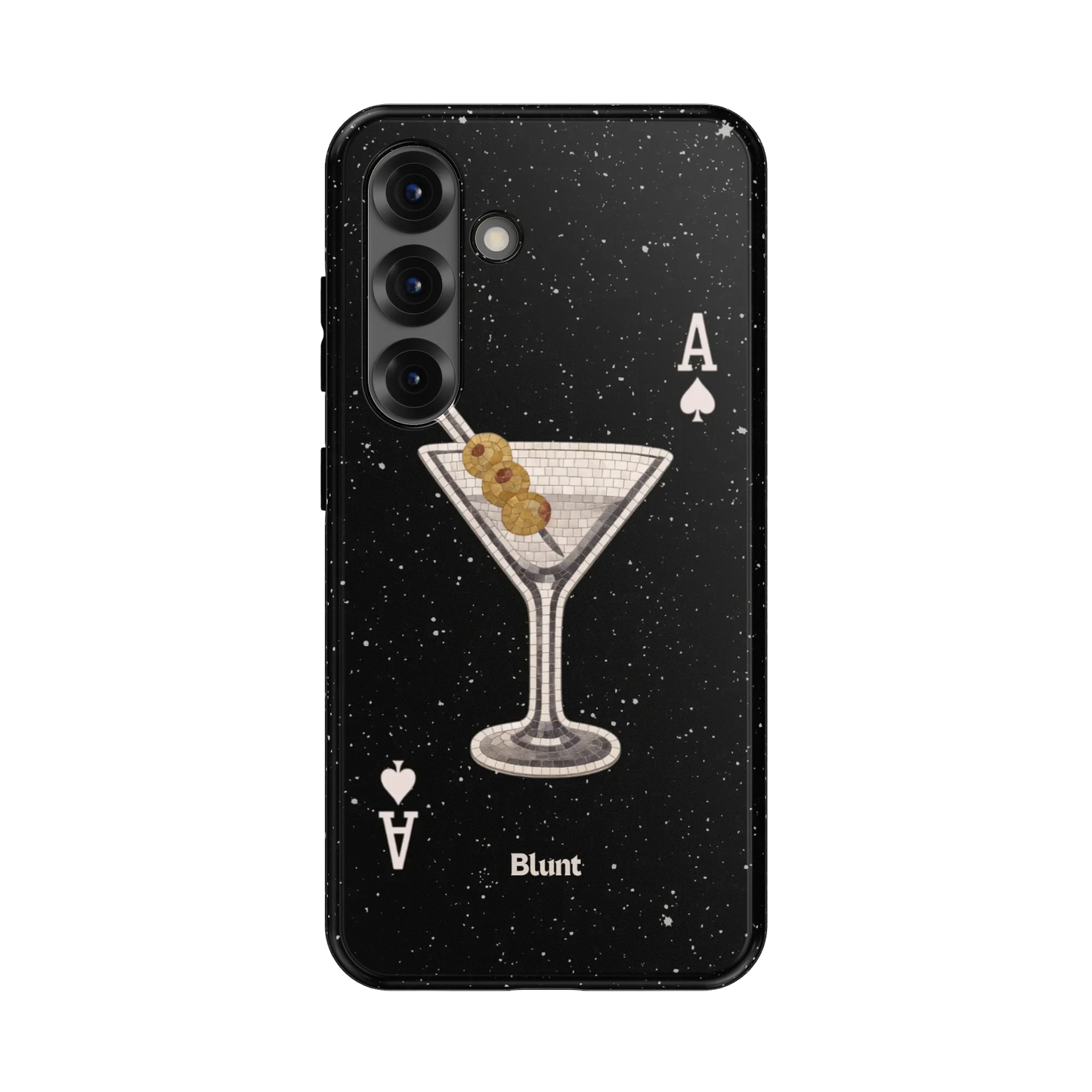 Black Dirty Martini Samsung Case