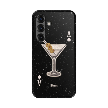 Black Dirty Martini Samsung Case