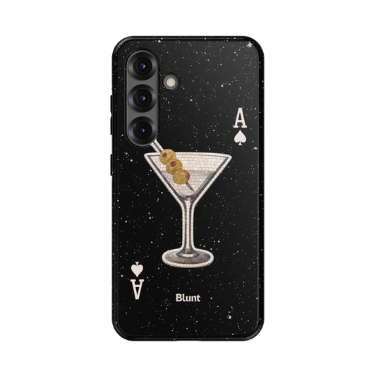 Black Dirty Martini Samsung Case