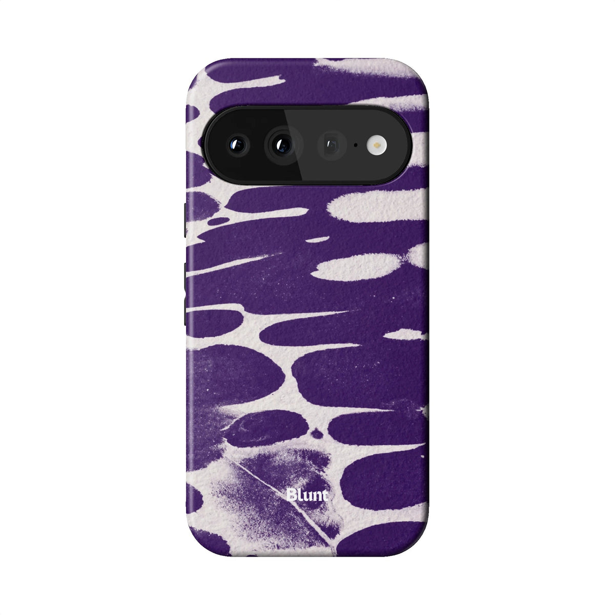 Plum Noir Abstract Pixel Case - Blunt Cases
