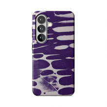 Plum Noir Abstract Samsung Phone Case