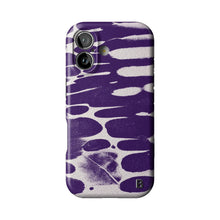 Plum Noir Abstract Statement iPhone Case