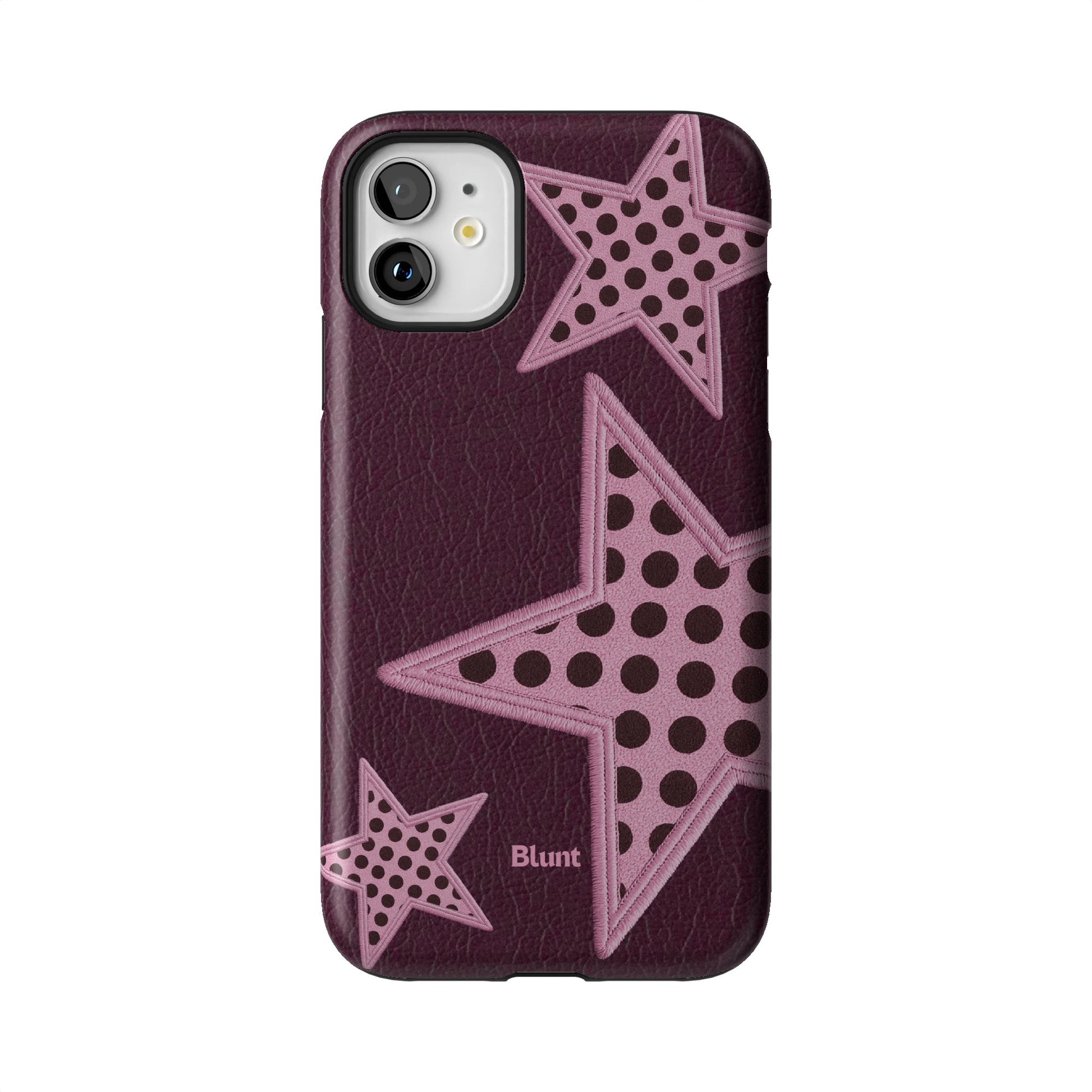 Plum Polka Star iPhone Case gallery - Iphone_11_Iphone_1
