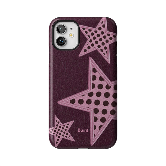 Plum Polka Star iPhone Case gallery - Iphone_11_Iphone_1