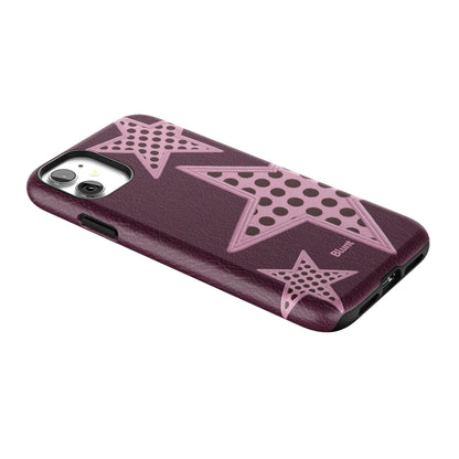 Plum Polka Star iPhone Case gallery - Iphone_11_Iphone_2