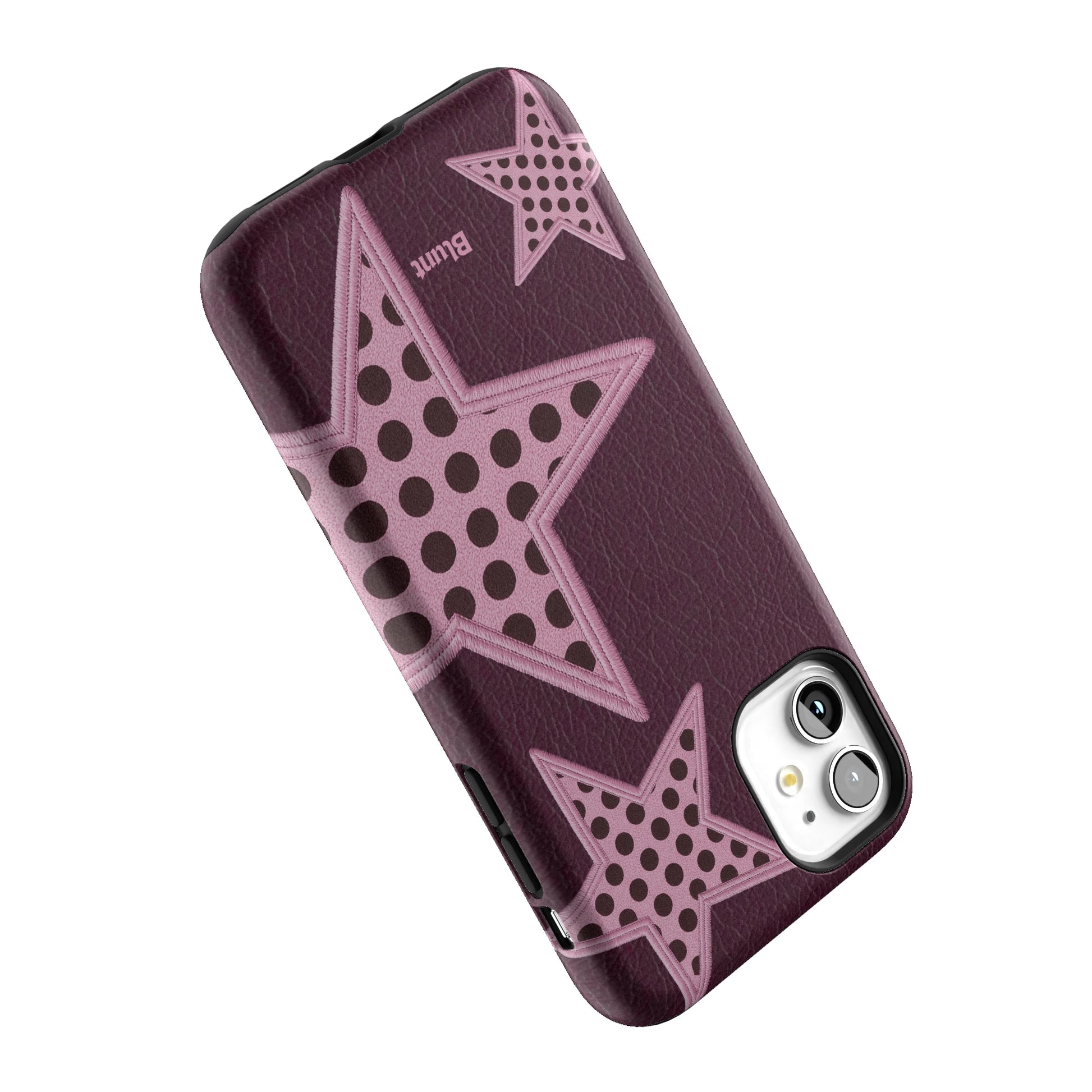 Plum Polka Star iPhone Case gallery - Iphone_11_Iphone_5