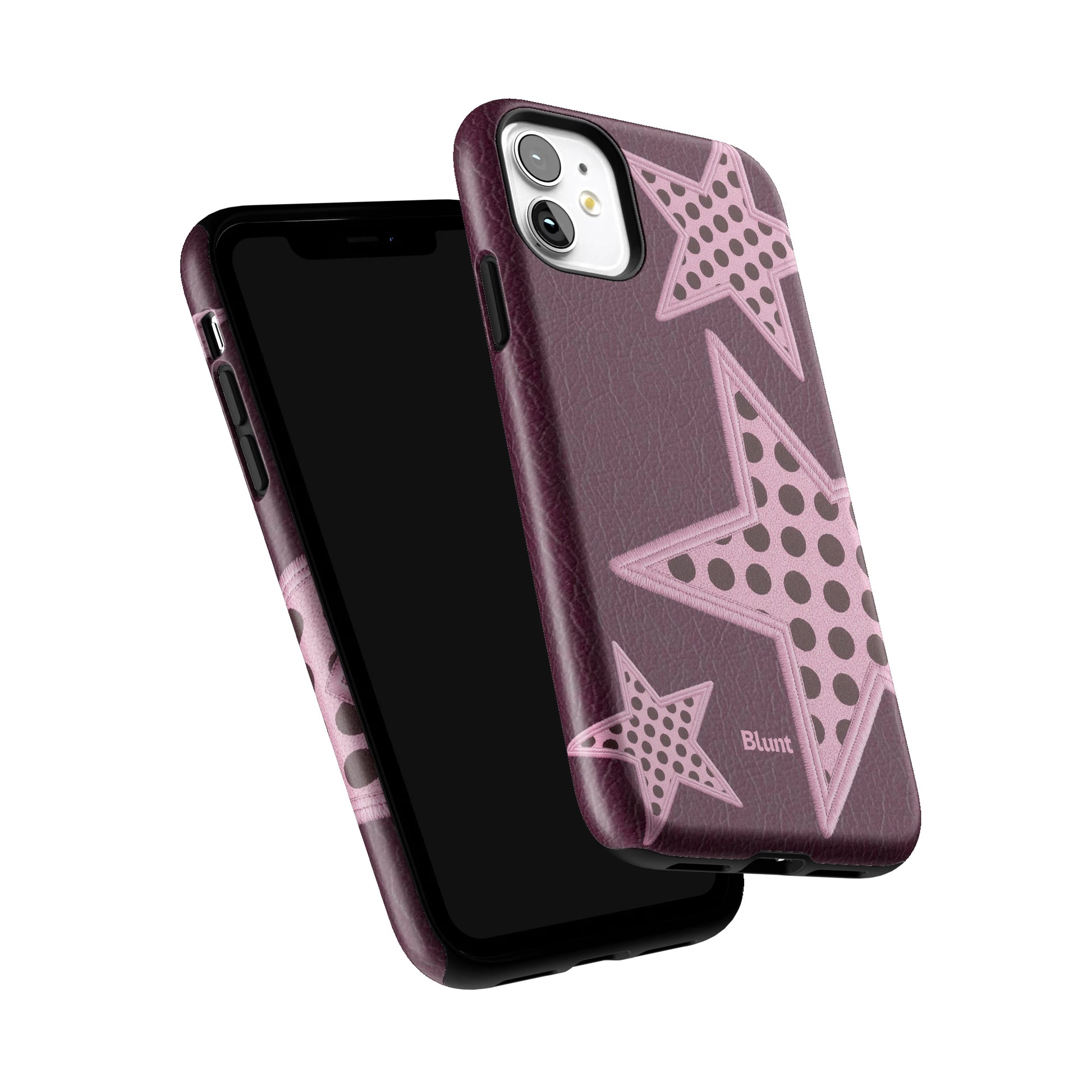 Plum Polka Star iPhone Case gallery - Iphone_11_Iphone_6