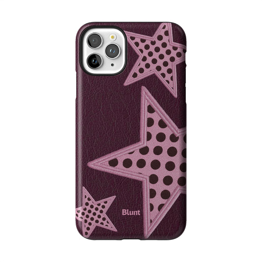 Plum Polka Star iPhone Case gallery - Iphone_11_Pro_Max_1