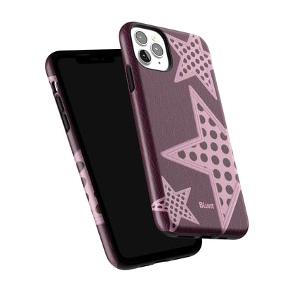 Plum Polka Star iPhone Case gallery - Iphone_11_Pro_Max_6