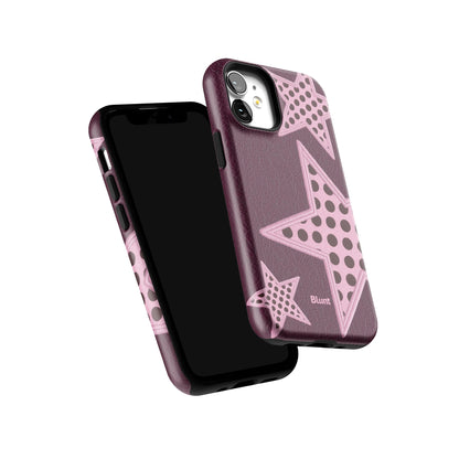 Plum Polka Star iPhone Case gallery - Iphone_12_Mini_Air_Plus_6