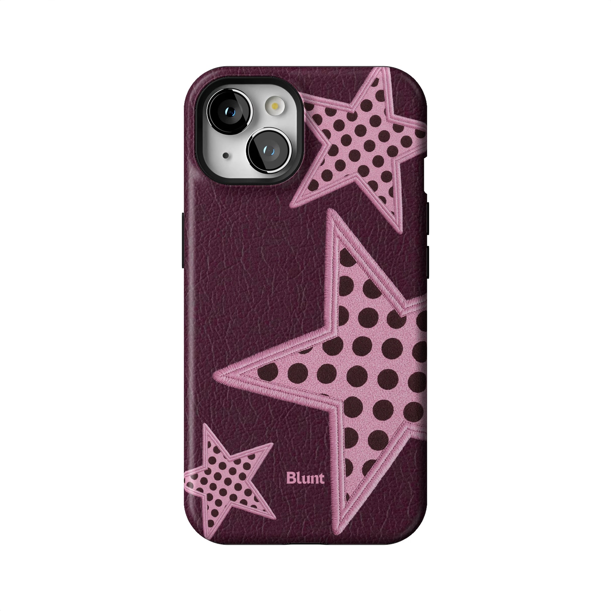 Plum Polka Star iPhone Case gallery - Iphone_13_Iphone_1