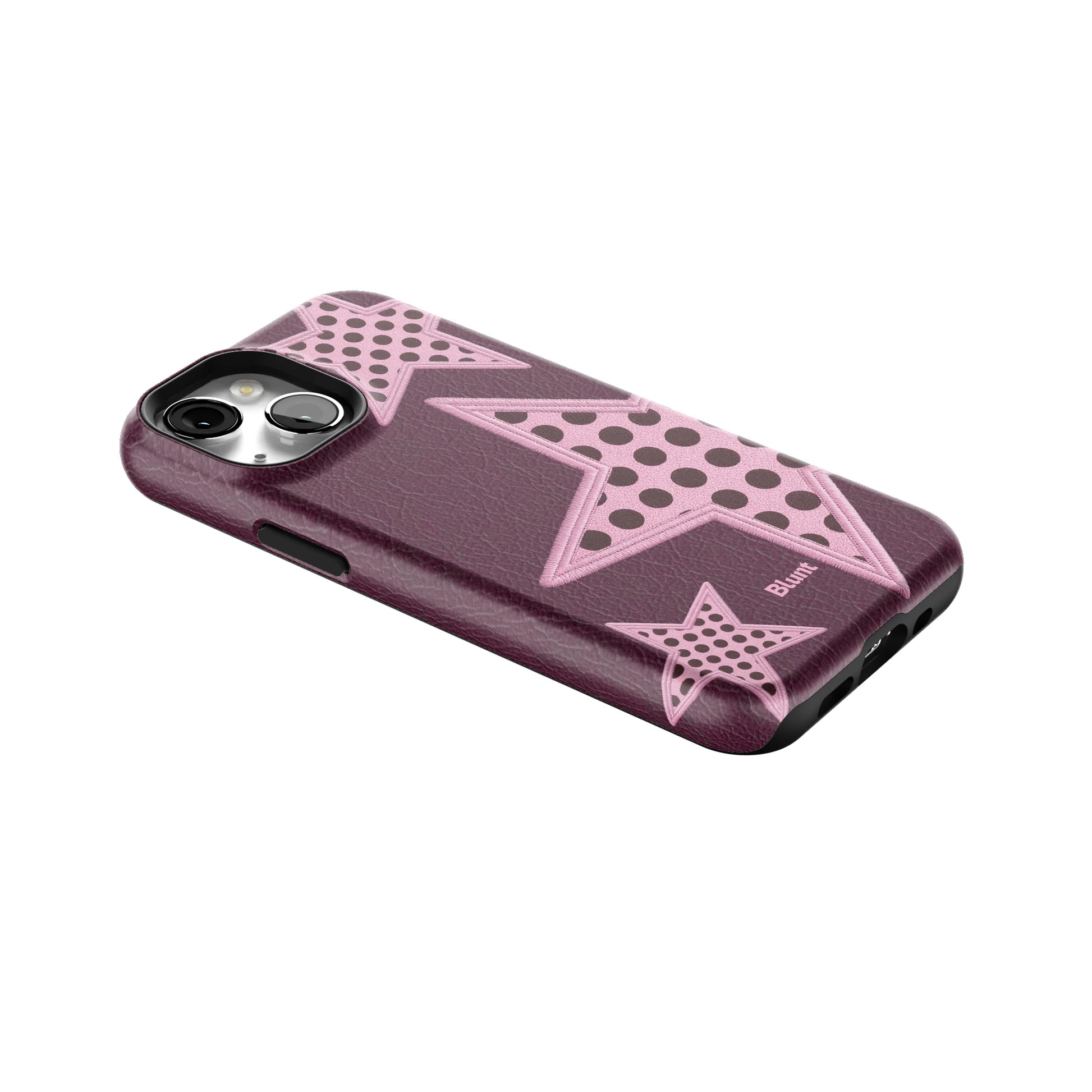 Plum Polka Star iPhone Case gallery - Iphone_13_Mini_Air_Plus_2