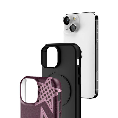 Plum Polka Star iPhone Case gallery - Iphone_13_Mini_Air_Plus_3