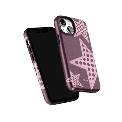 Plum Polka Star iPhone Case gallery - Iphone_13_Mini_Air_Plus_6
