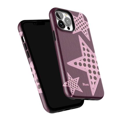 Plum Polka Star iPhone Case gallery - Iphone_13_Pro_Max_6