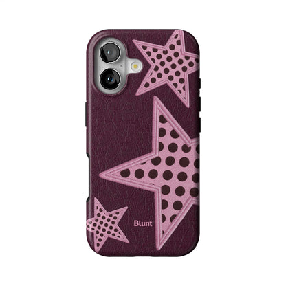 Plum Polka Star iPhone Case gallery - Iphone_17_Iphone_1