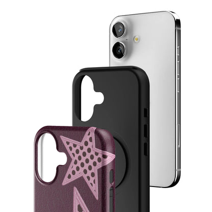 Plum Polka Star iPhone Case gallery - Iphone_17_Iphone_3