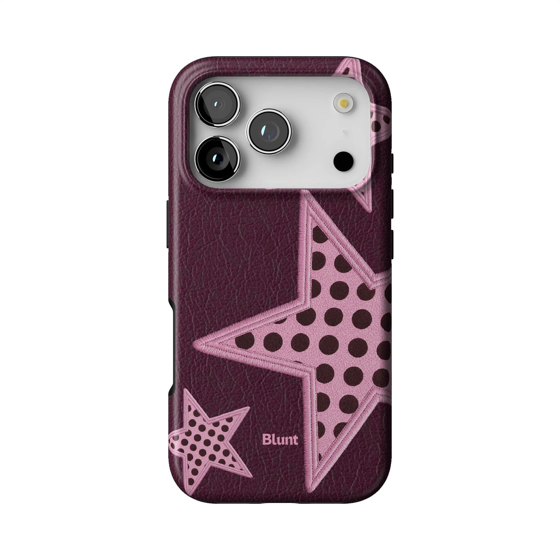 Plum Polka Star iPhone Case gallery - Iphone_17_Pro_1