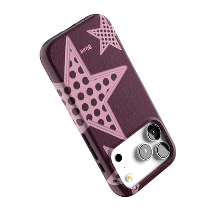 Plum Polka Star iPhone Case gallery - Iphone_17_Pro_5