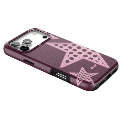 Plum Polka Star iPhone Case gallery - Iphone_17_Pro_Max_2